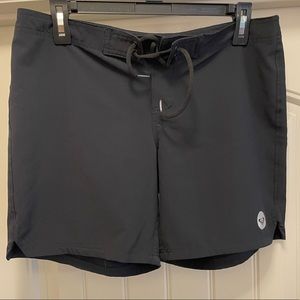 Roxy black swim trunks size M